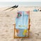 Personlig strandhandduk - 100 x 180 cm