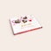 Scatola regalo e biglietto d'auguri personalizzati al cioccolato Merci Scatola regalo e biglietto d'auguri personalizzati al cioccolato Merci