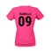 Personalised sports t-shirt - Women - Pink - L