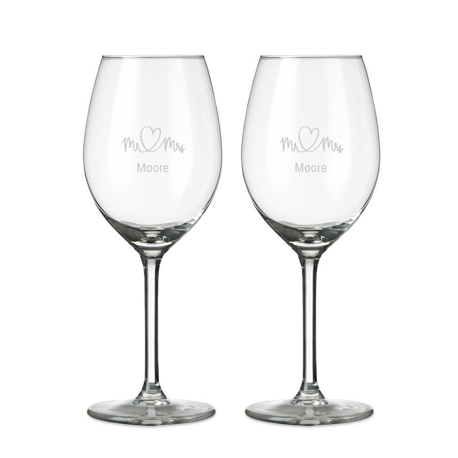 Üveg - bor (2-es készlet)