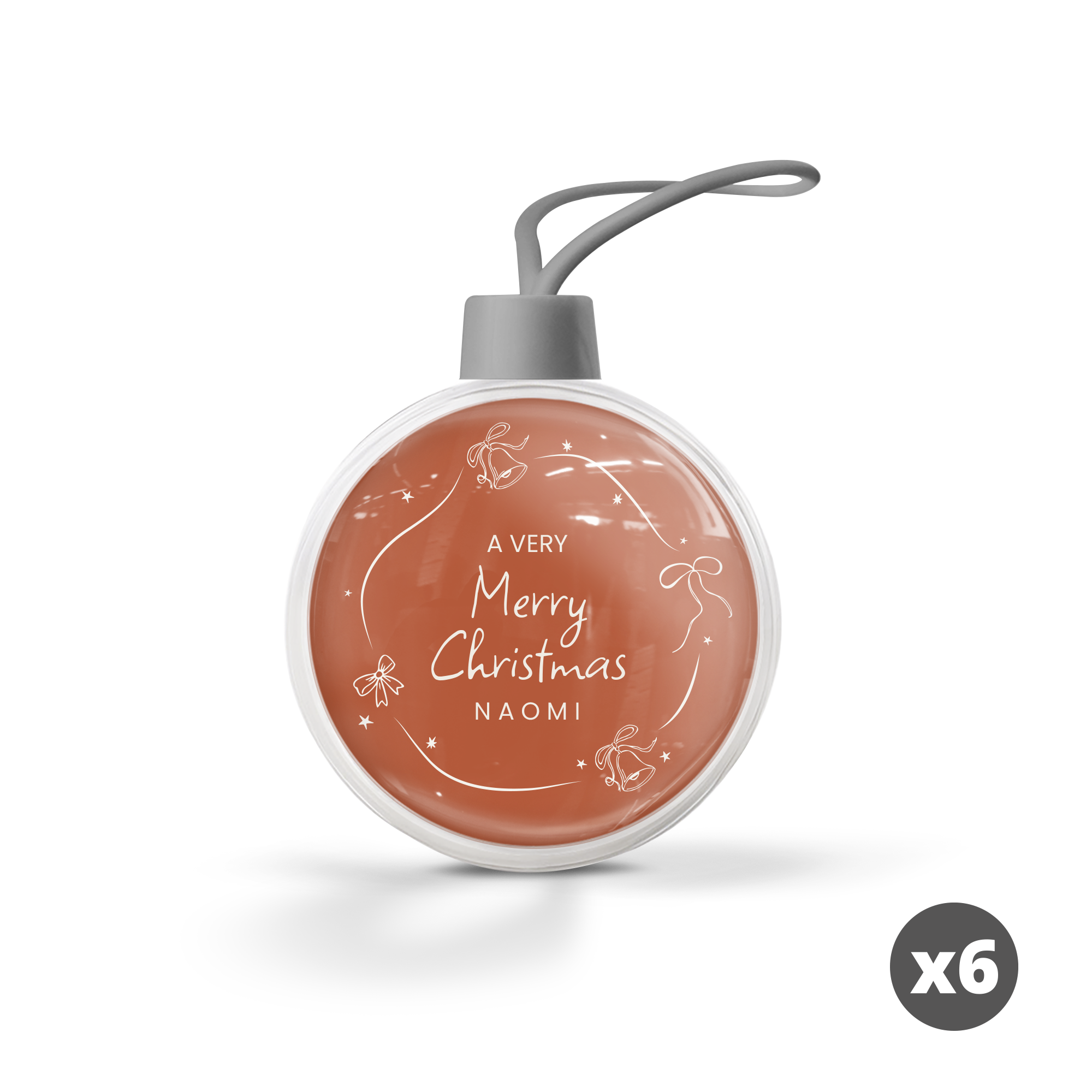 Bolas de Navidad - Transparentes