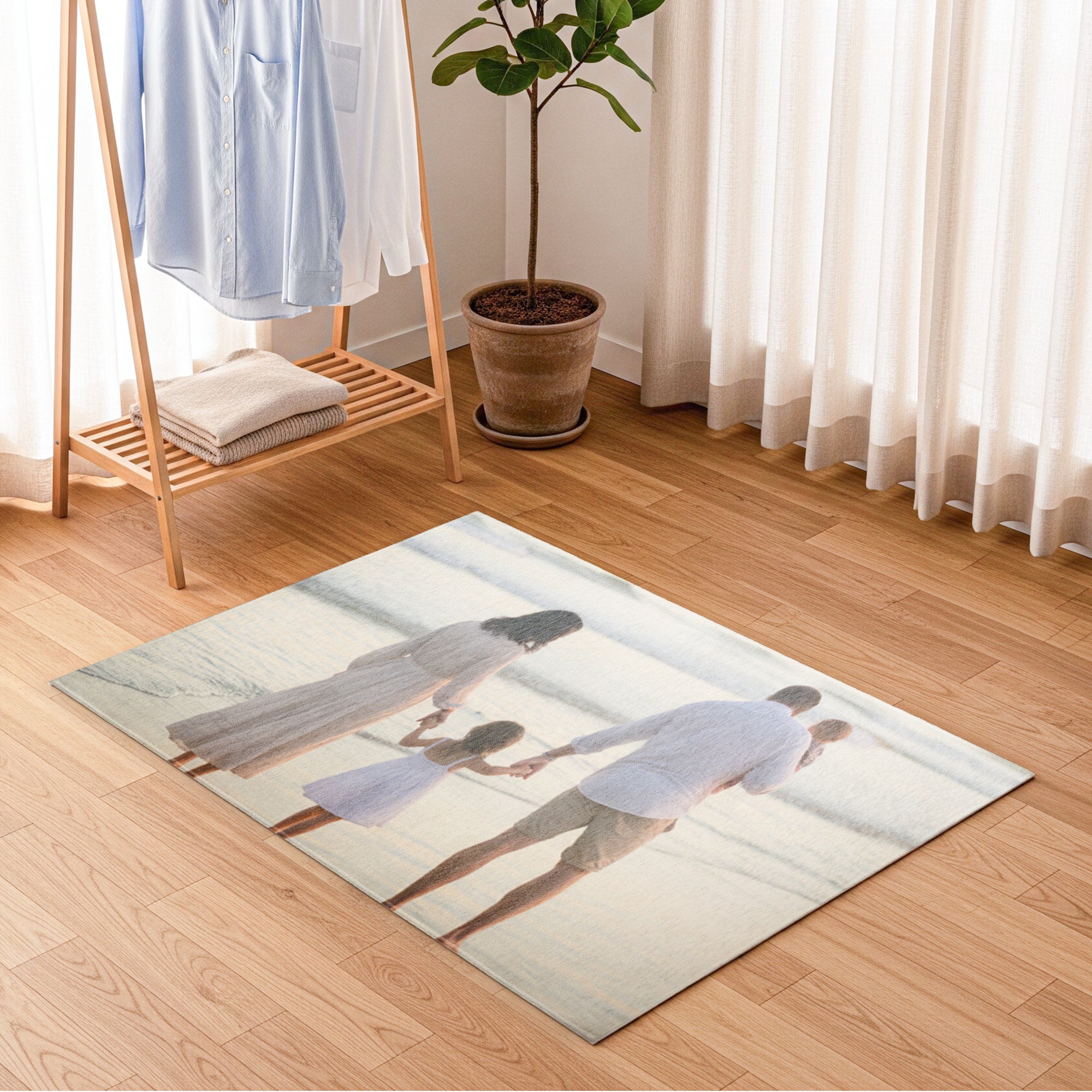 Gepersonaliseerd vloerkleed - 122 x 75 cm Gepersonaliseerd vloerkleed - 122 x 75 cm