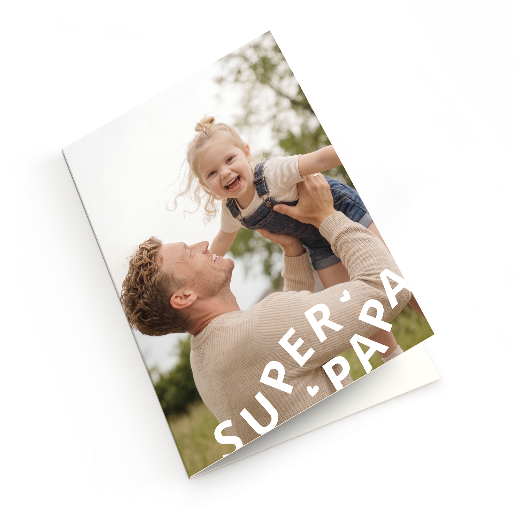 Mega wenskaart voor Papa  - Gepersonaliseerde - 50 cm