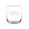 Luxurious personalised water glass