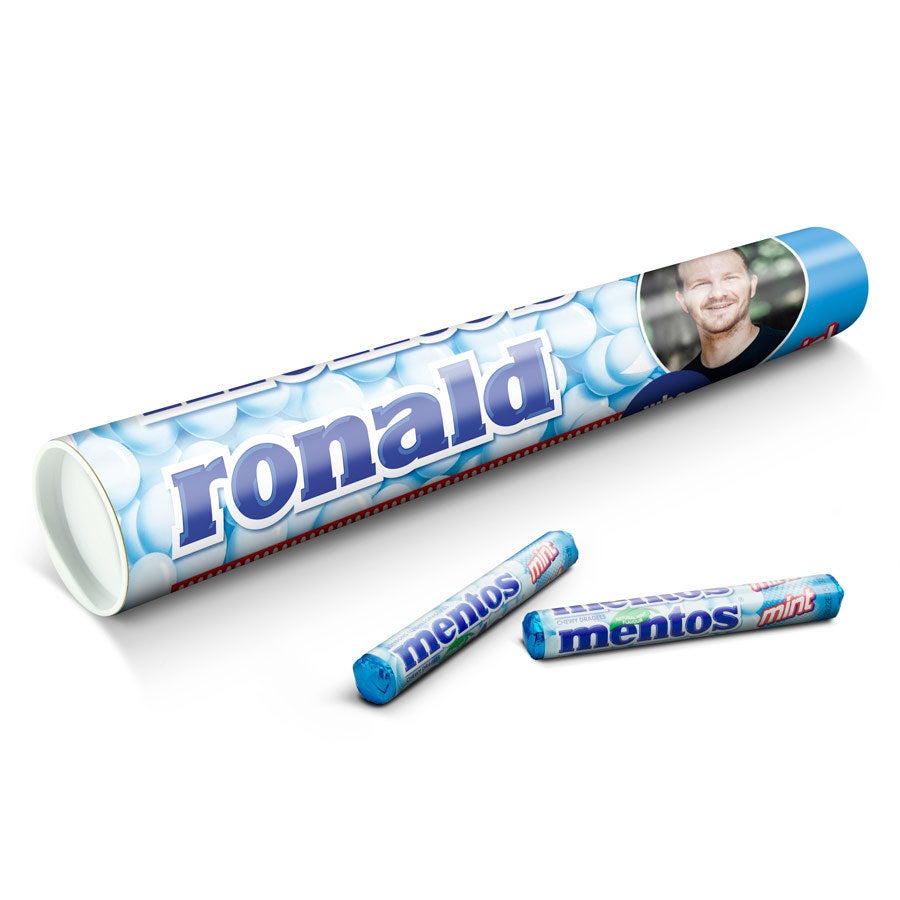Personalised Mentos gift - XXL - Mint