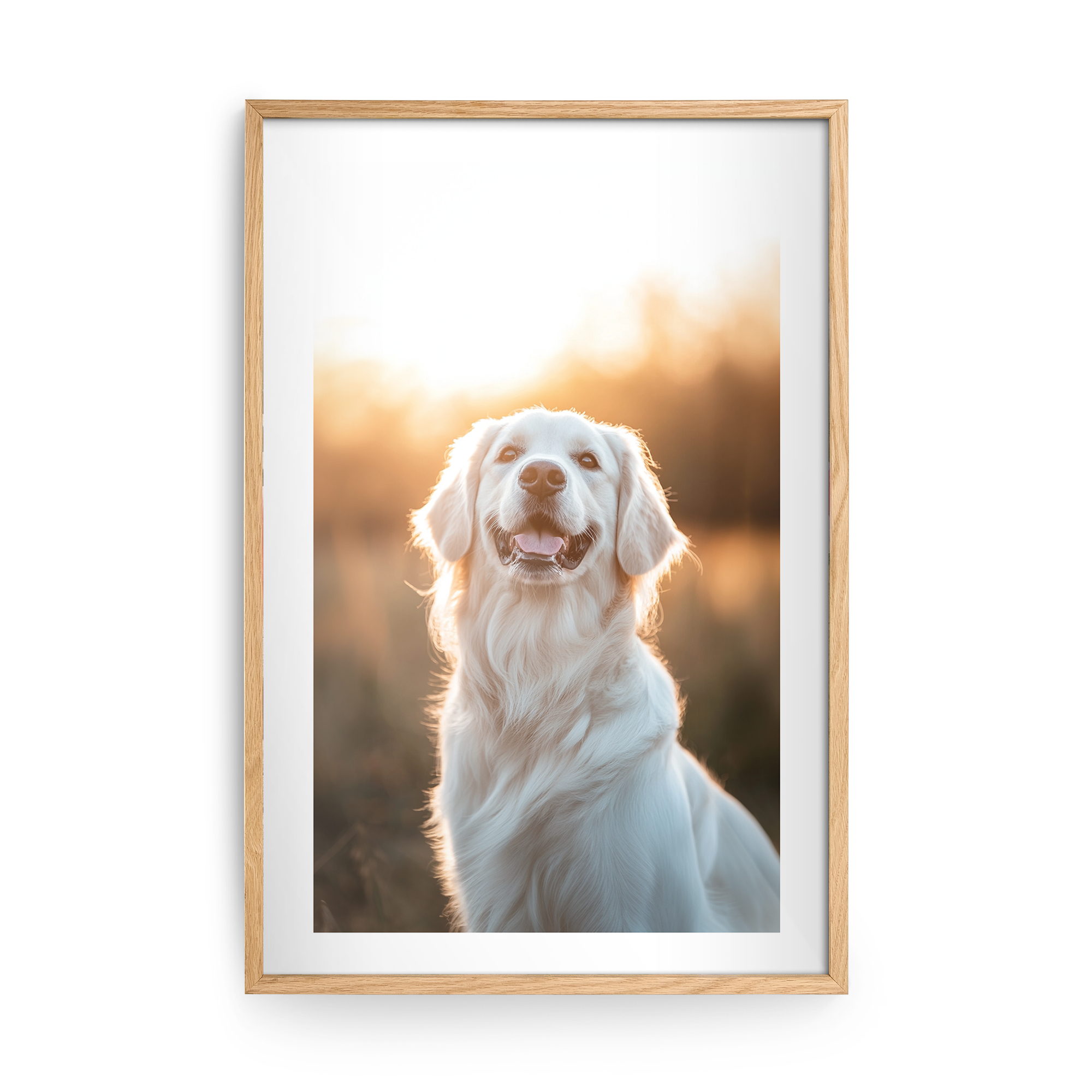 Personlig plakat i ramme