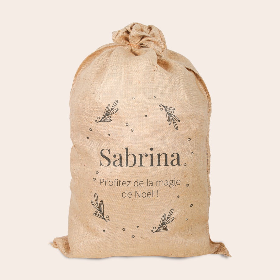 Sac de Noël personnalisé Sac de Noël personnalisé