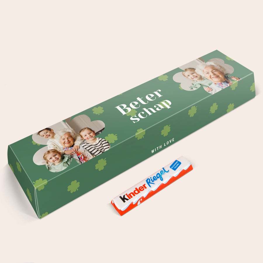 Mega kinder reep met naam Mega kinder reep met naam