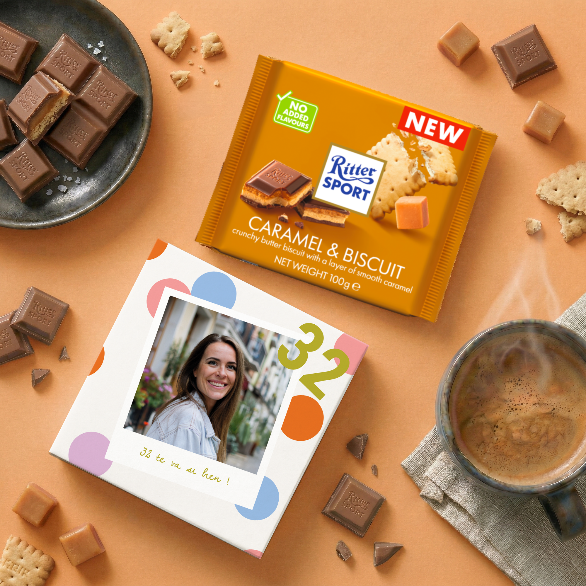 Personnalisez votre chocolat Ritter Sport