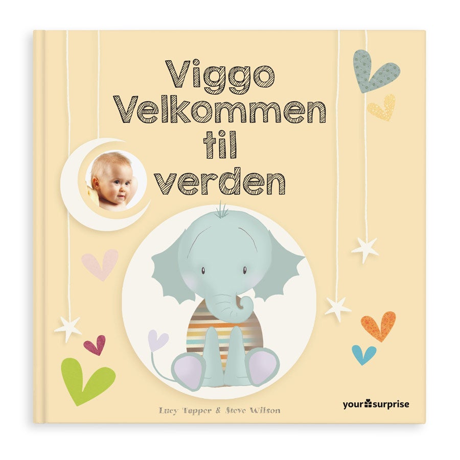 Frigøre hat Åre Personlig Babybog - Velkommen til Verden | YourSurprise