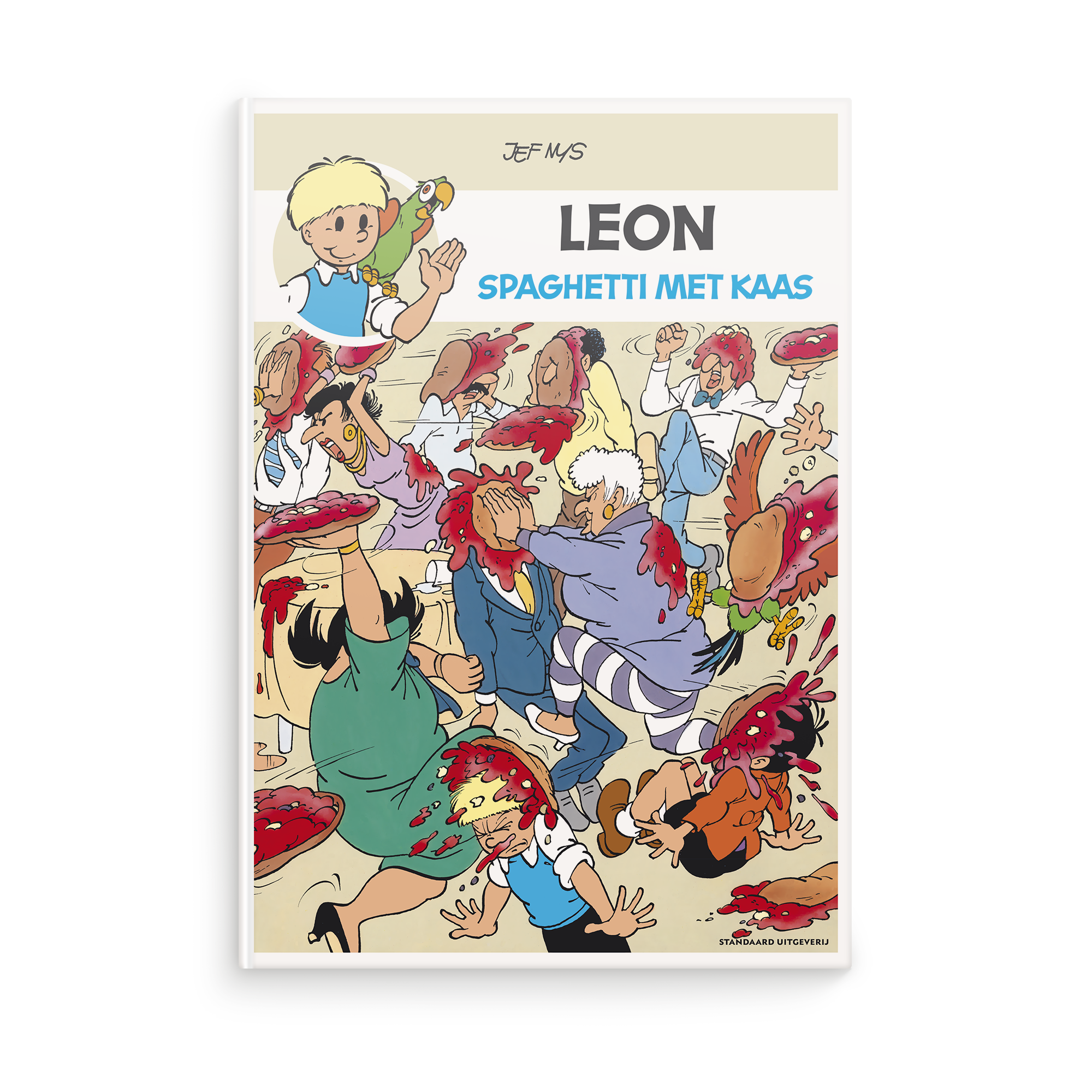 Jommeke "Spaghetti met kaas" personaliseren