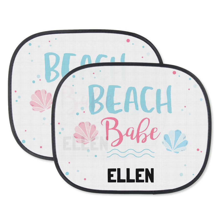 Personalised car sun shades - 2 pcs