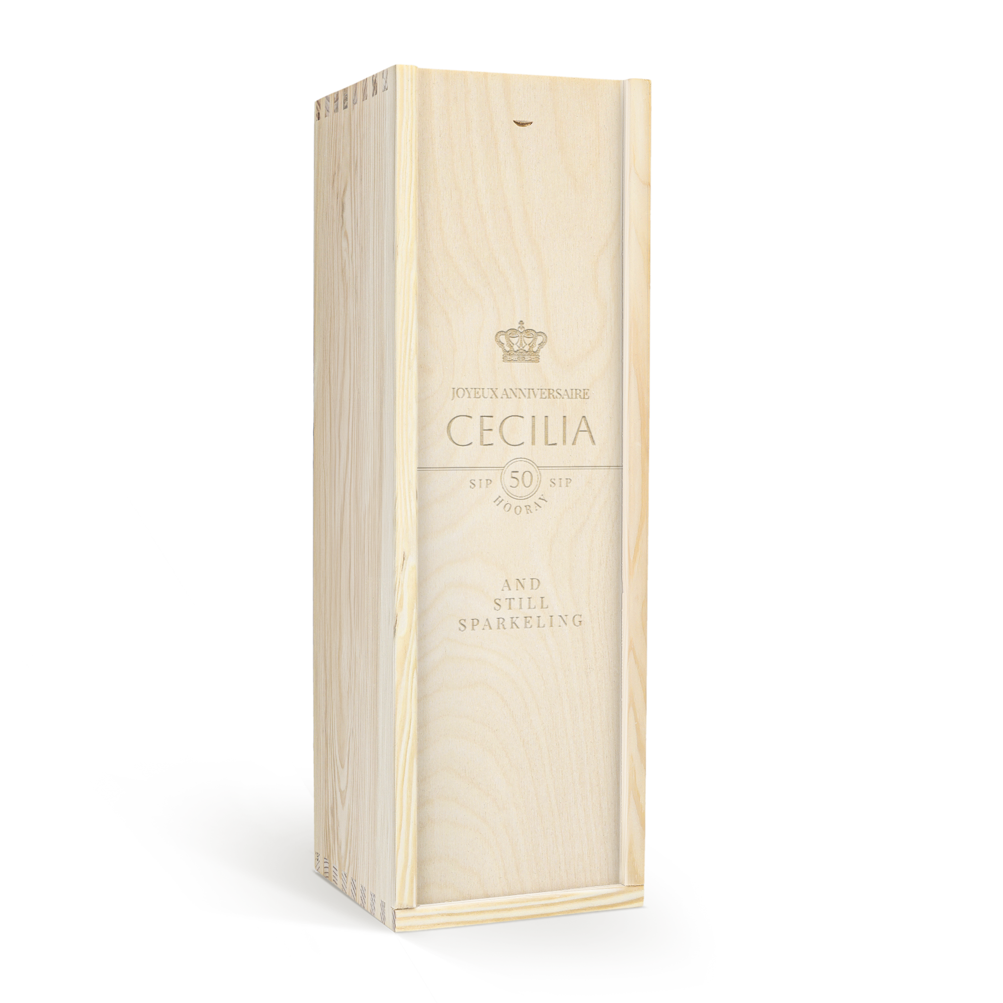 Coffret champagne personnalisé - Moët & Chandon Brut