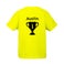 Kids sports t-shirt - Yellow - 4 years