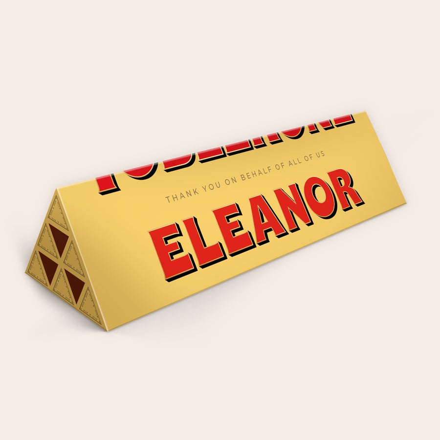 Toblerone personalizado Toblerone personalizado