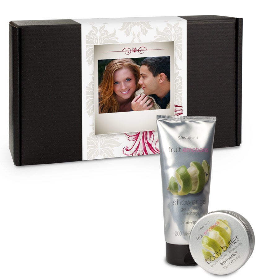 BODY CARE Natural body care gift set with photo YourSurprise.ie