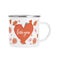 Mug émaillé de Saint Valentin personnalisé