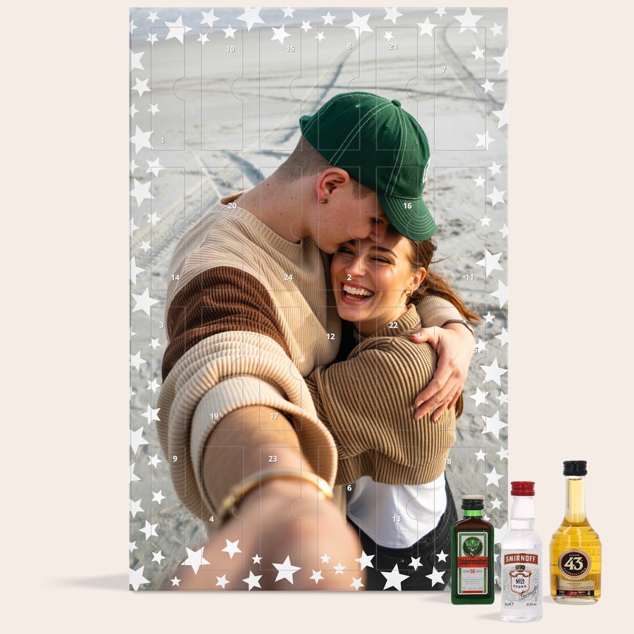 Adventný kalendár s alkoholom Adventný kalendár s alkoholom