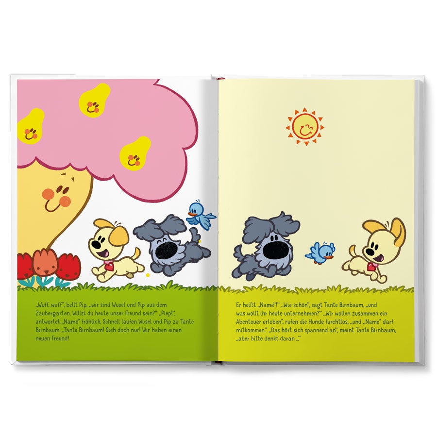 Kinderbuch  Wusel & Pip personalisieren