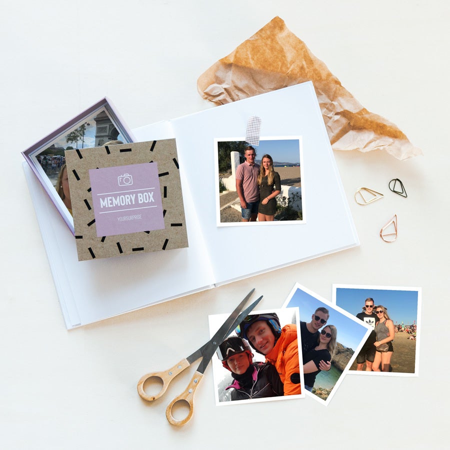 Personalised photo prints - Square - 24 pcs - In gift box