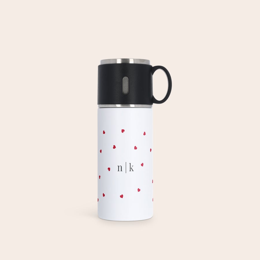 Flask with cup - personalised Flask with cup - personalised