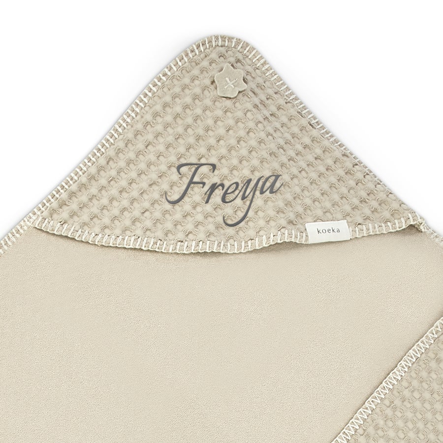 Embroidered baby towel hotsell