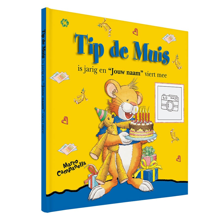 Boek met naam - Tip de muis