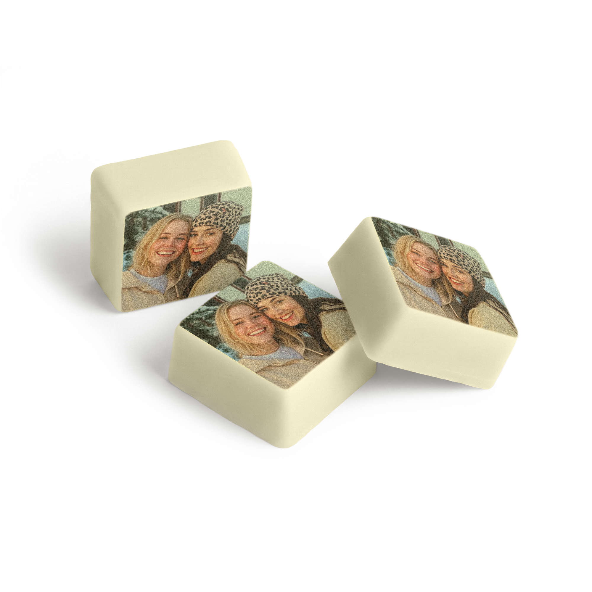 Chocolade bonbons met foto