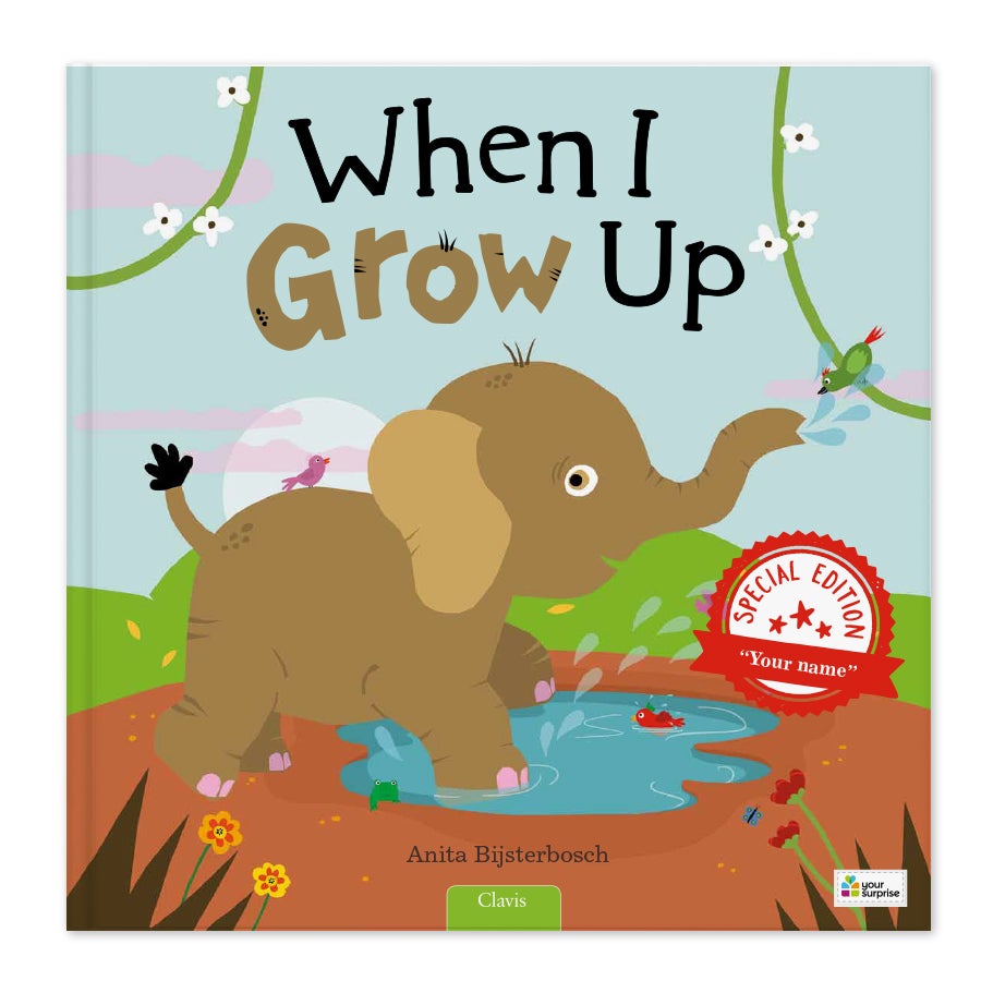 Personalised children's book - When I Grow Up - Hardcover