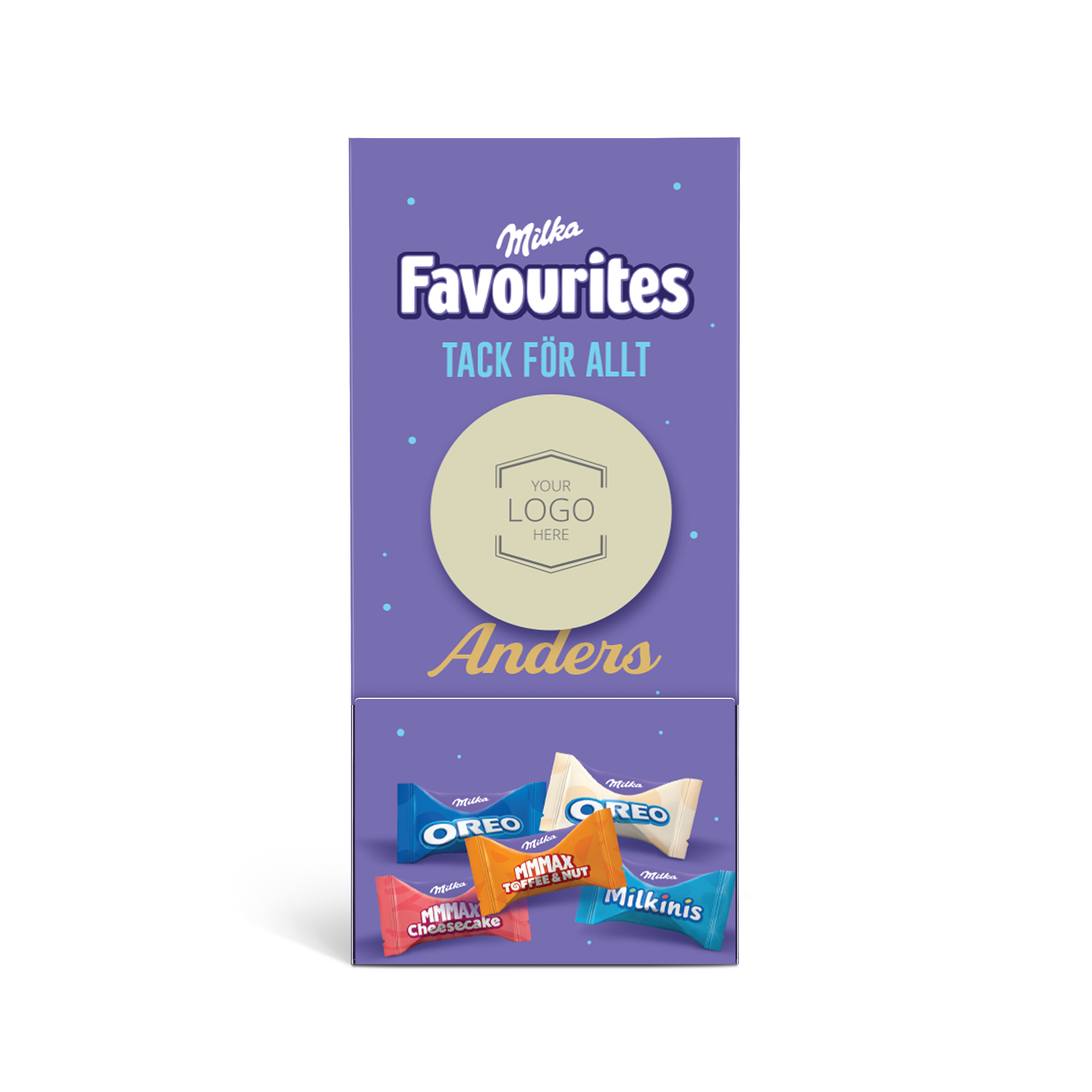 Milka Favourites chokladdispenser