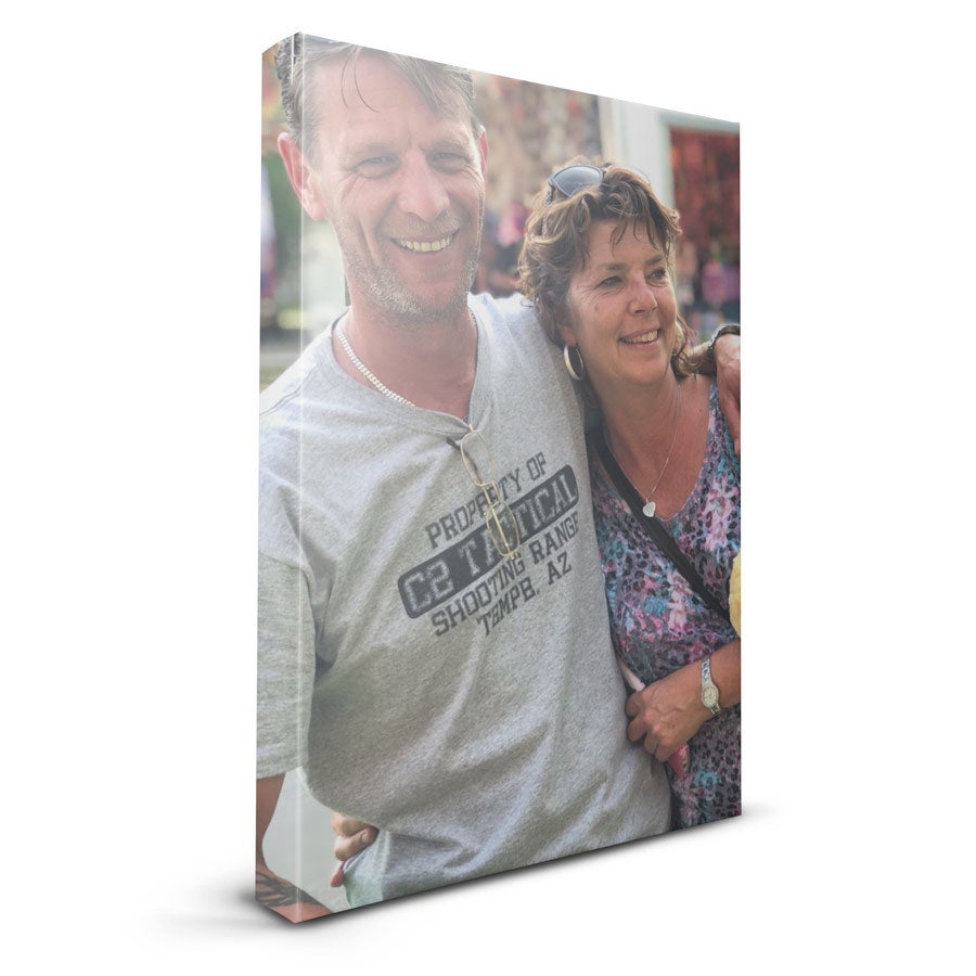 Personalised photo canvas