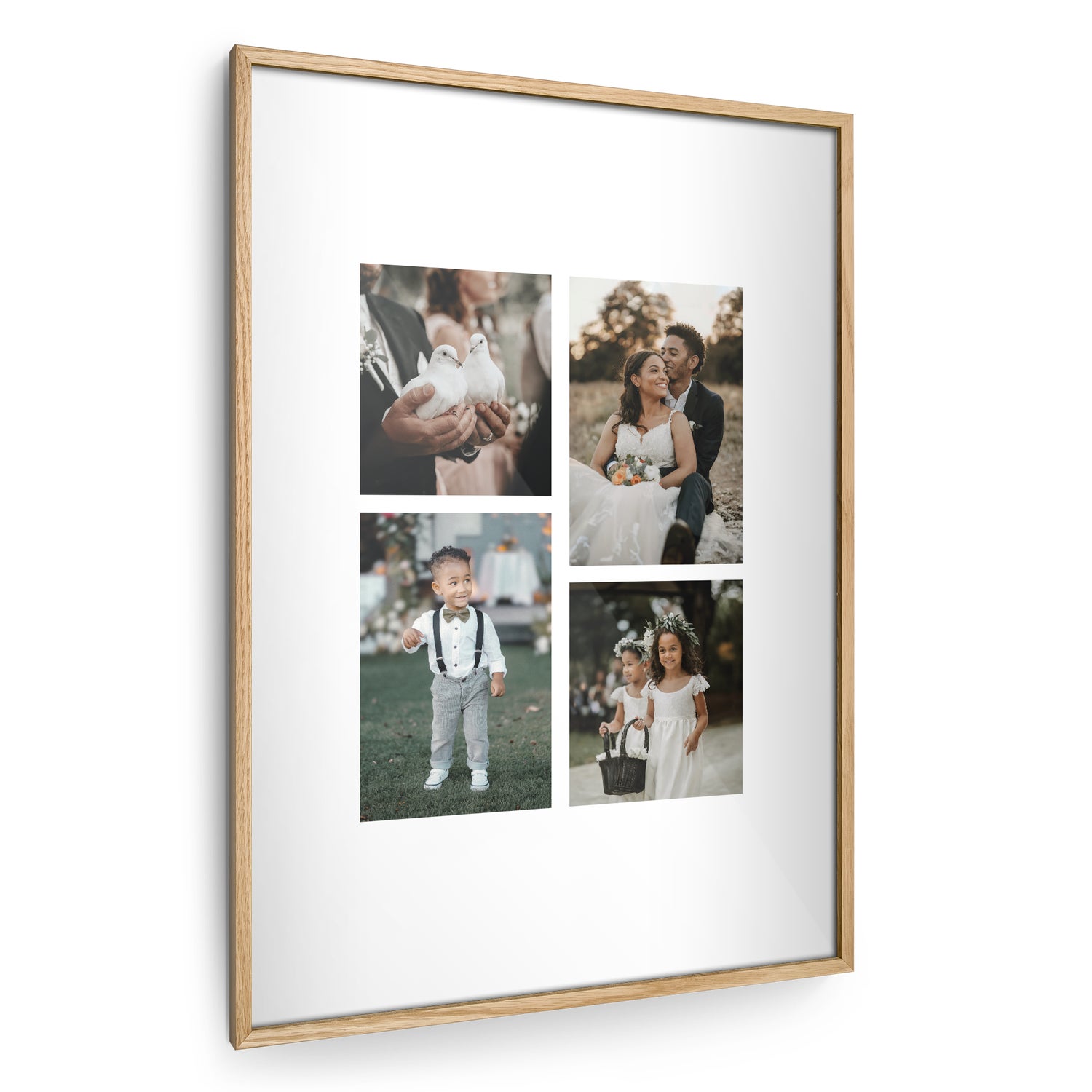 Personalizowane zdj�cie w drewnianej ramce 50 x 70 cm