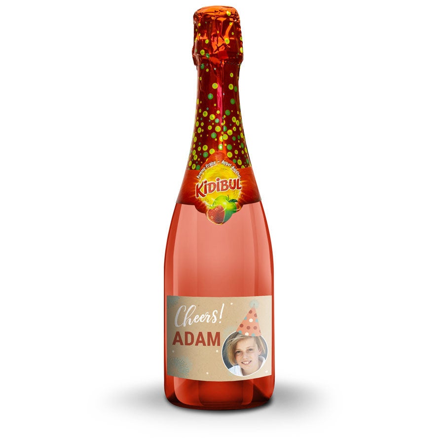 Personalised Children's Bubbly - Kidibul