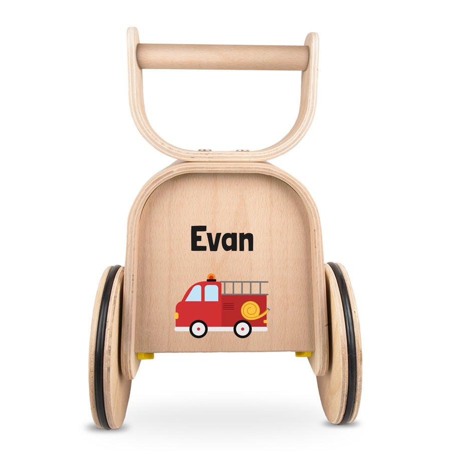 Personalised wooden ride on toys discount