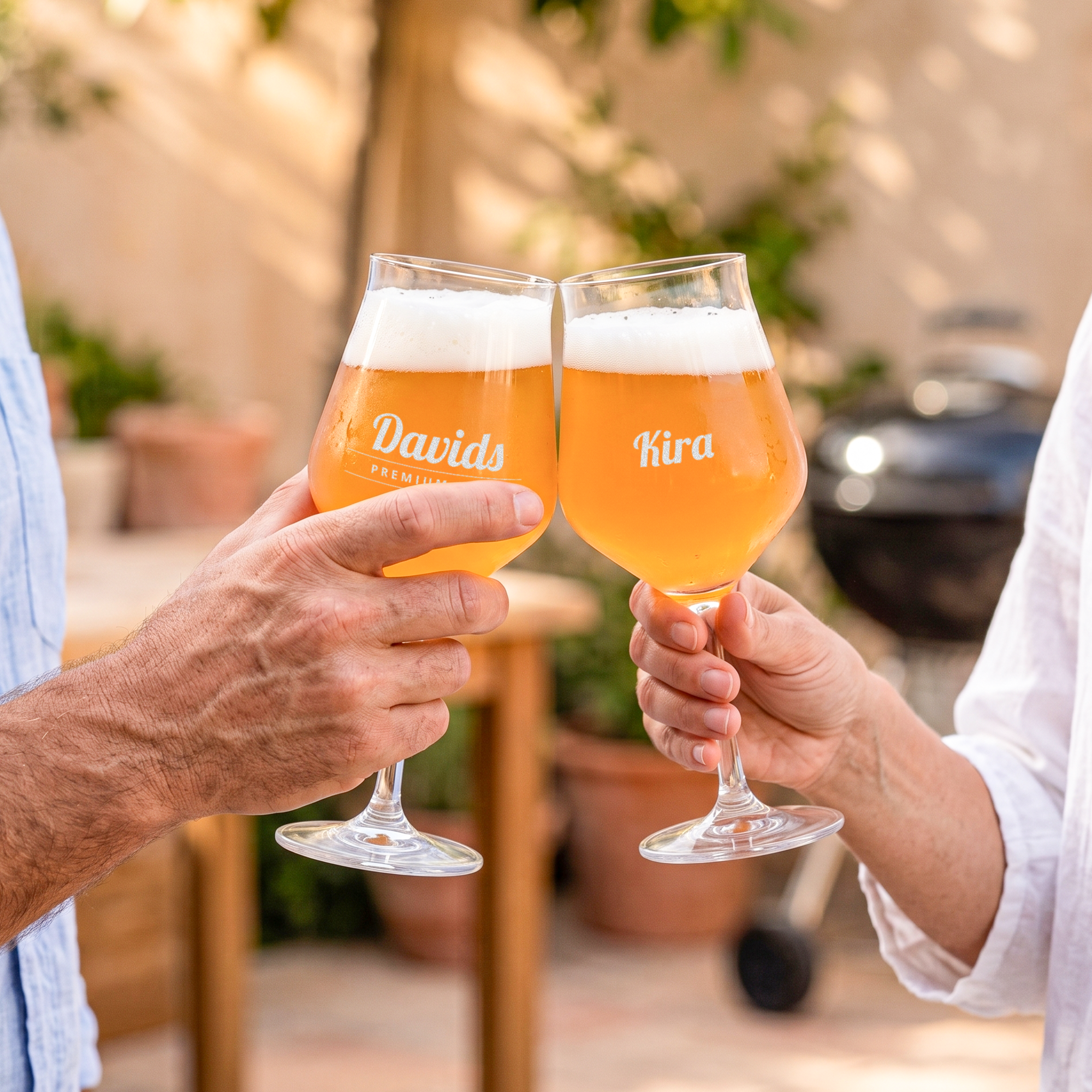 Craft-Beer-Glas mit Gravur