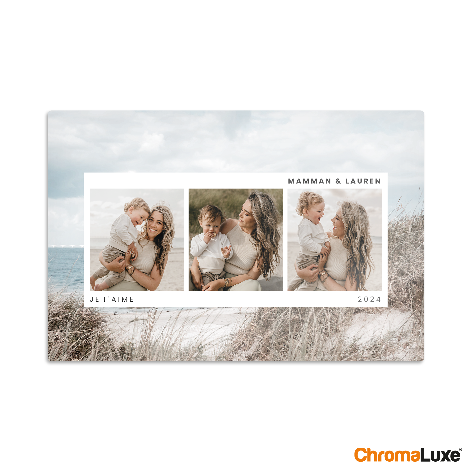 Impression photo sur aluminium