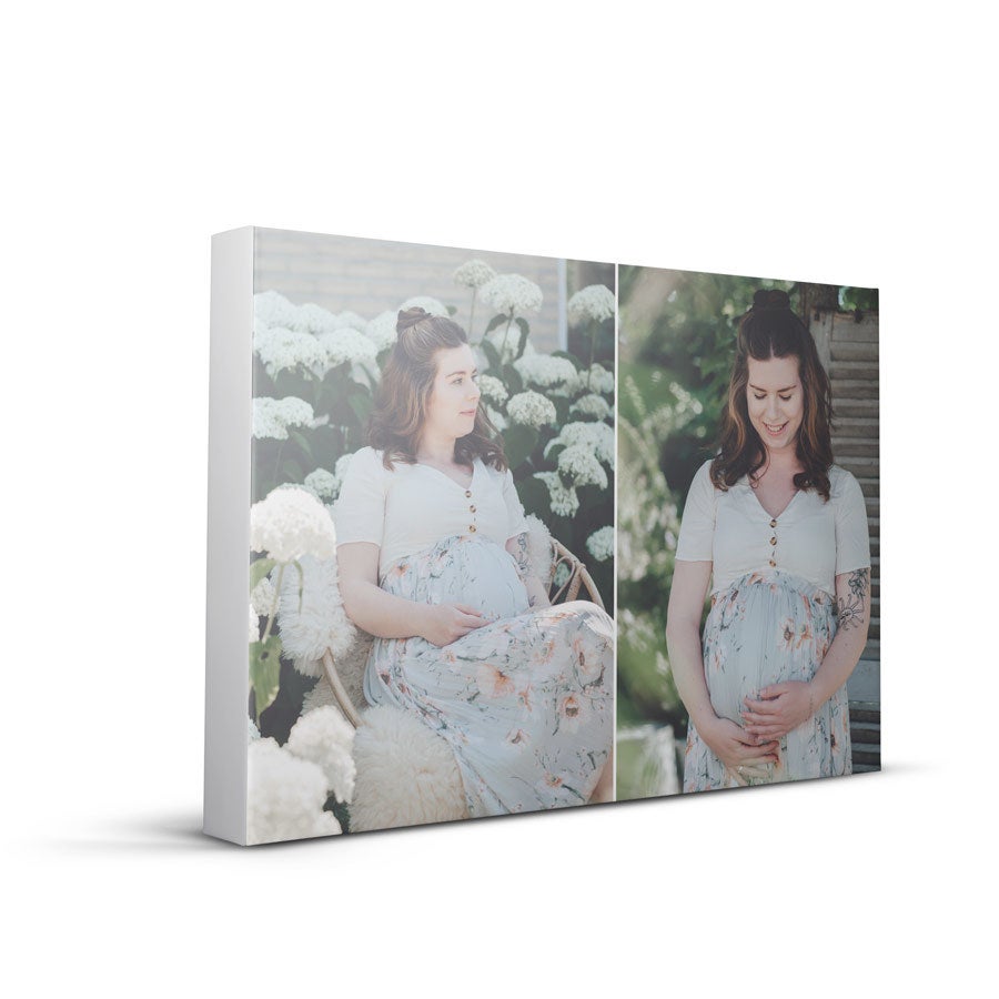 Personalised photo canvas