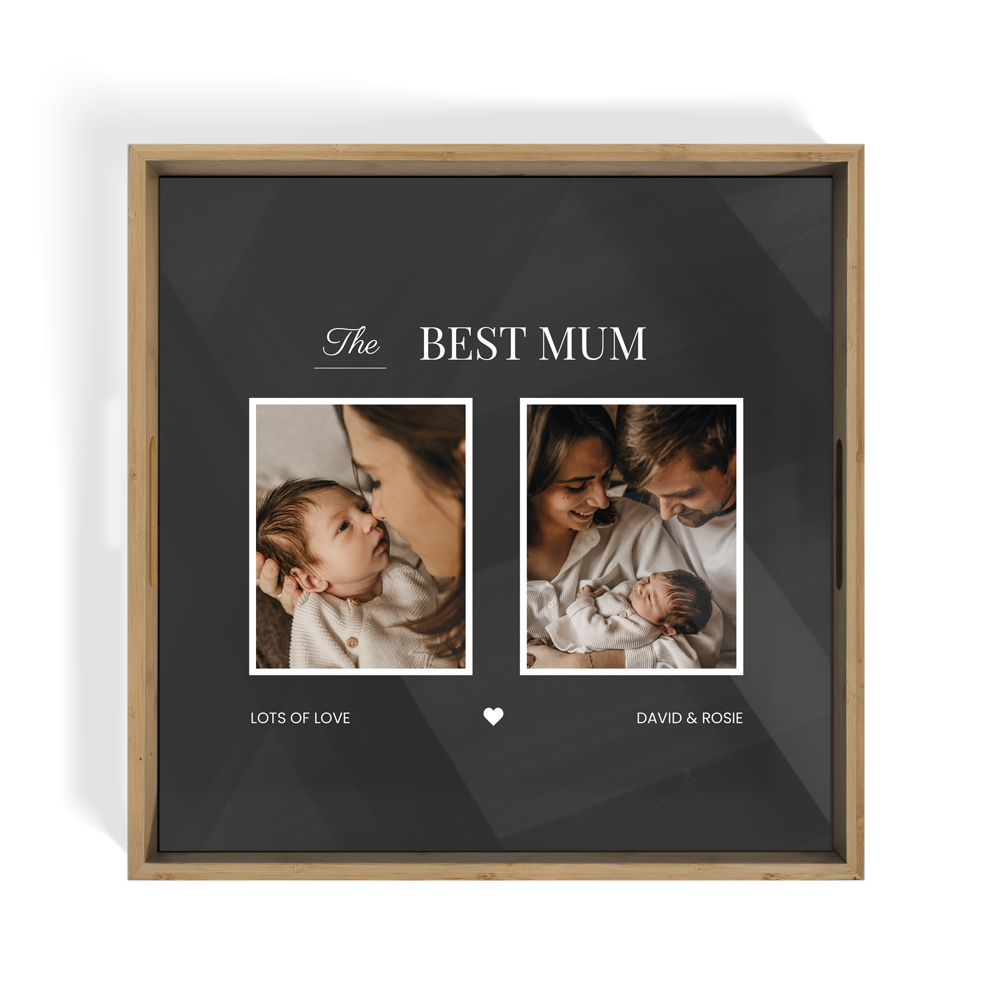 Personalised serving tray