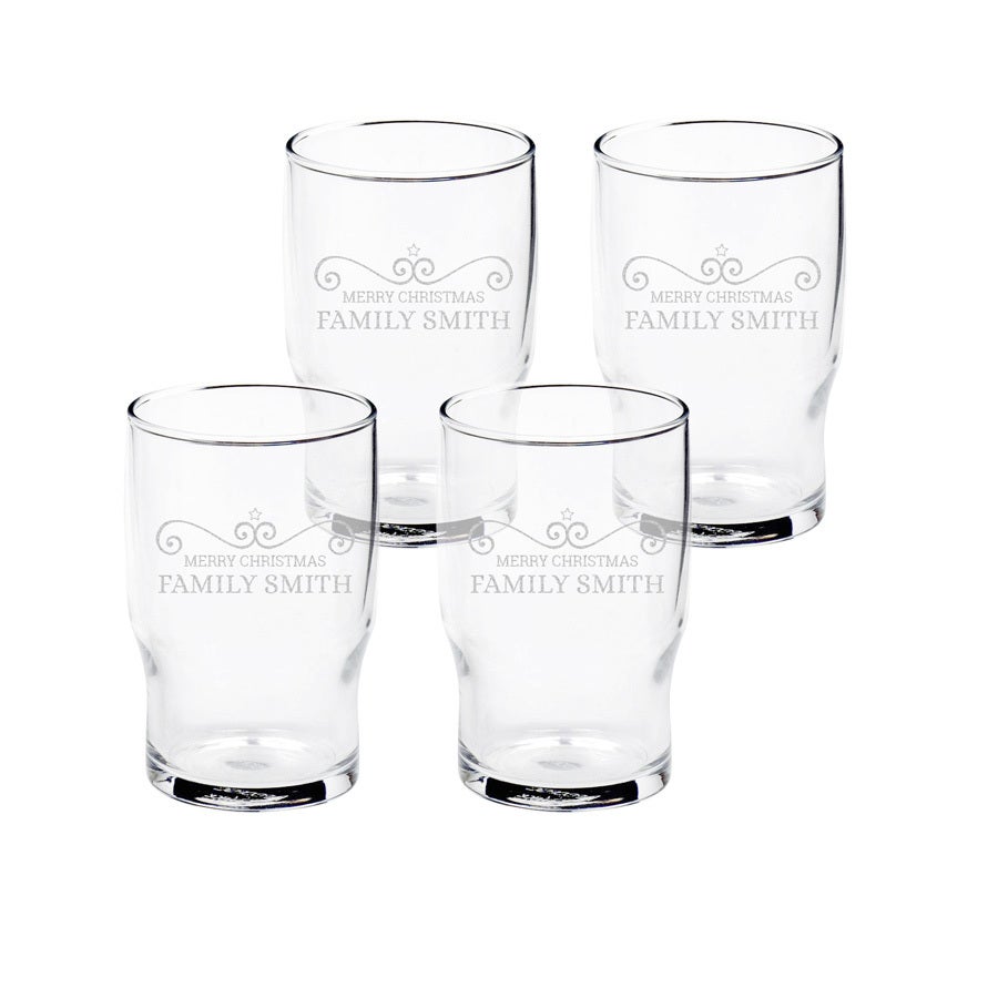 Vasos de agua personalizados