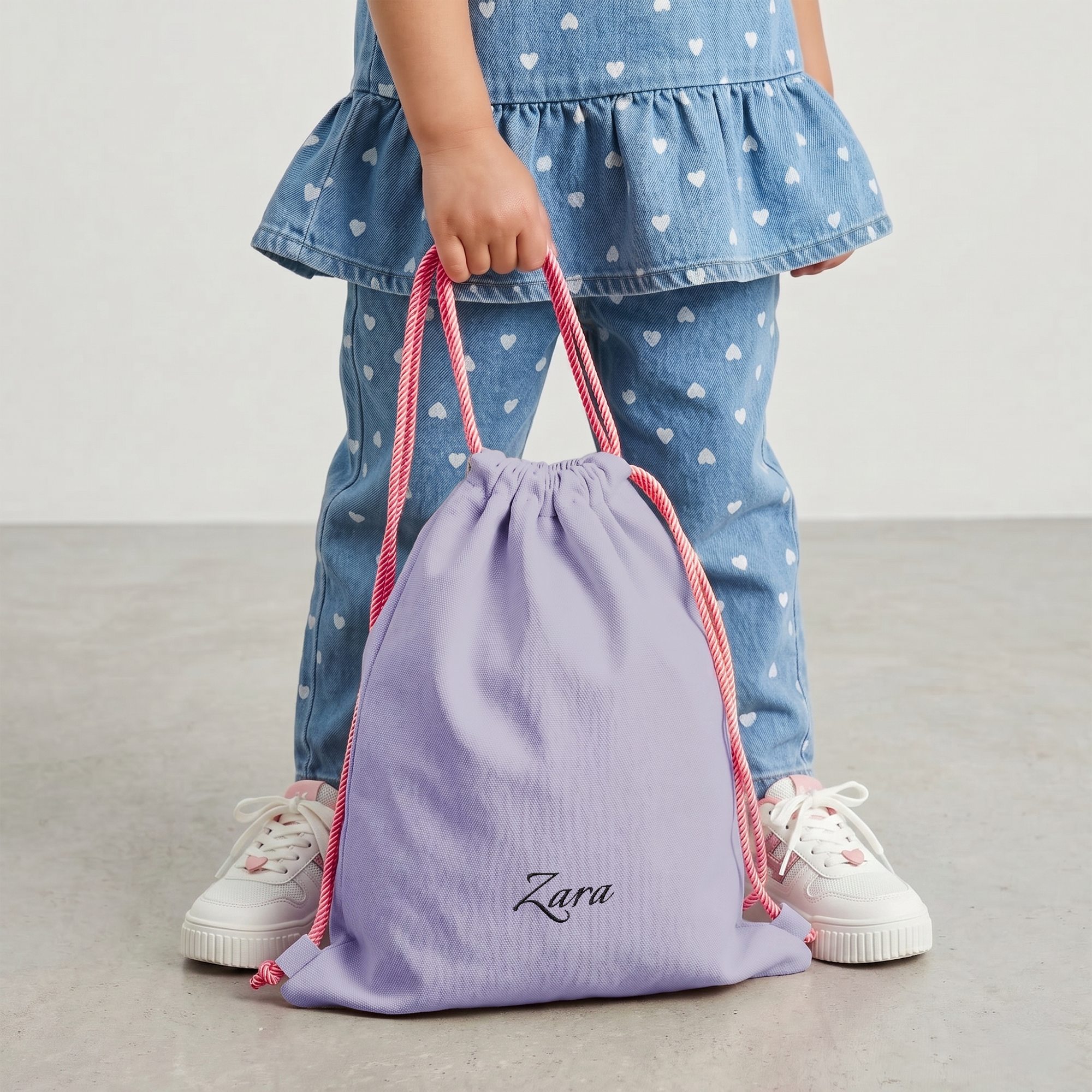 Saco de cordão personalizado
