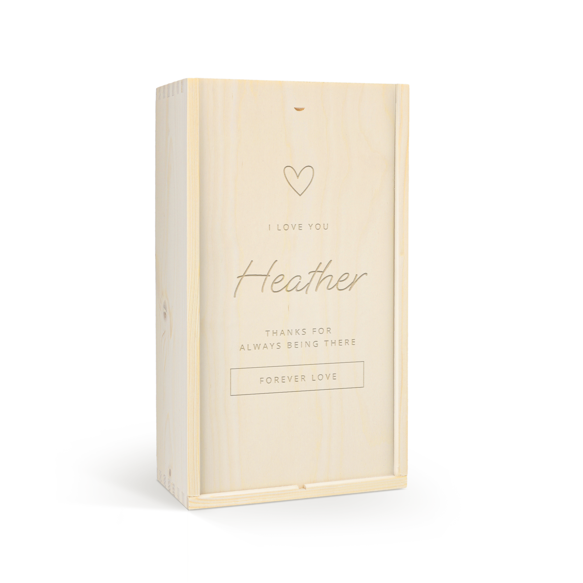 Personalised Wooden Gift Box