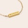 Bracelet avec plaque a graver Bracelet avec plaque a graver