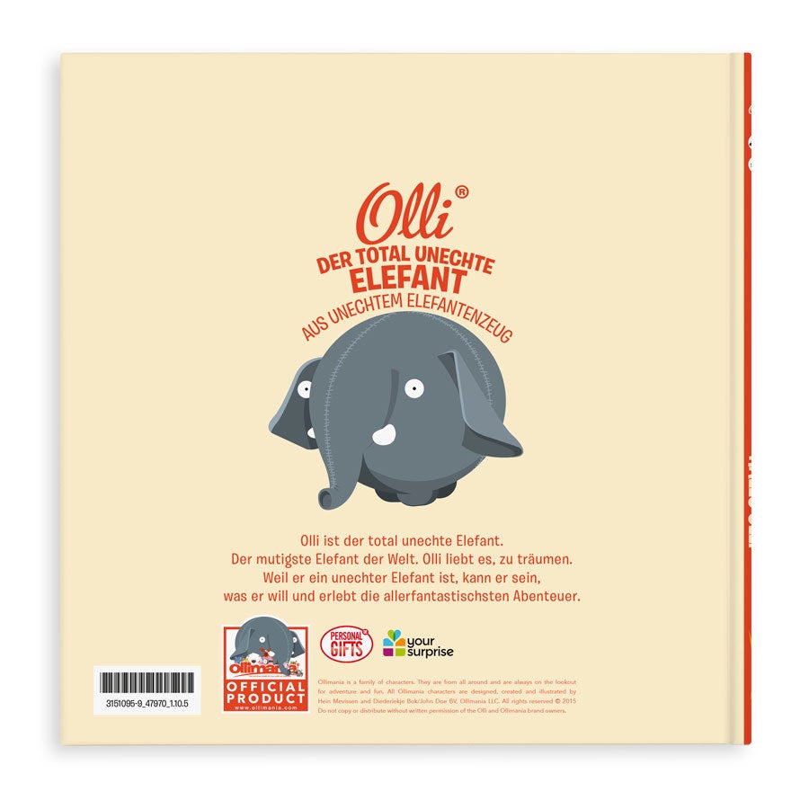 Kinderbuch Elefant - Hallo Olli