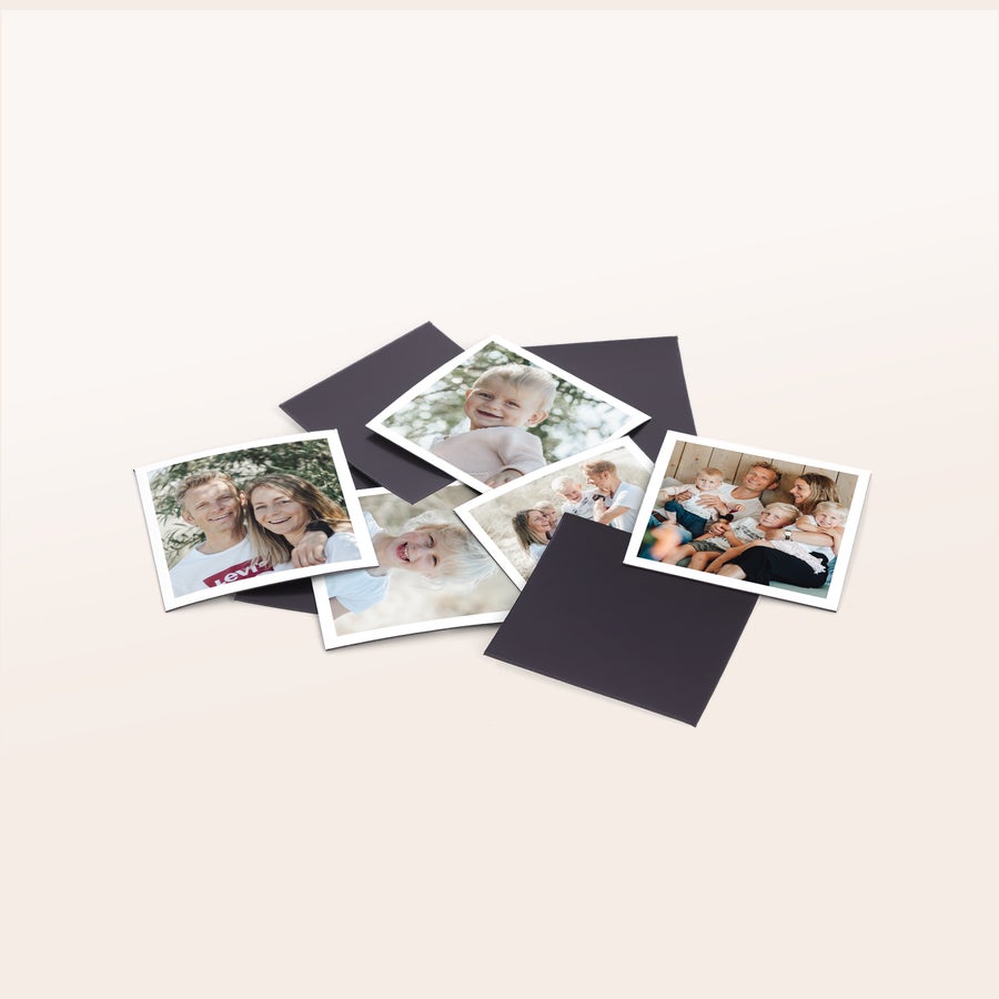 Feuille d'aimants Aimants personnalisés avec des photos de famille imprimées pour surprendre vos proches