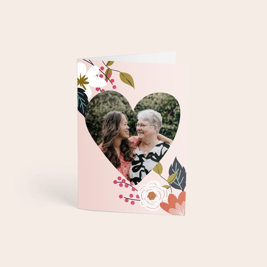 Dried flower bouquet with personalised card Dried flower bouquet with personalised card