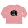 Camisa personalizada para bebé - Manga comprida - Rosa bebé - 62/68