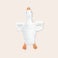 Personalised goose cuddly toy Personalised goose cuddly toy