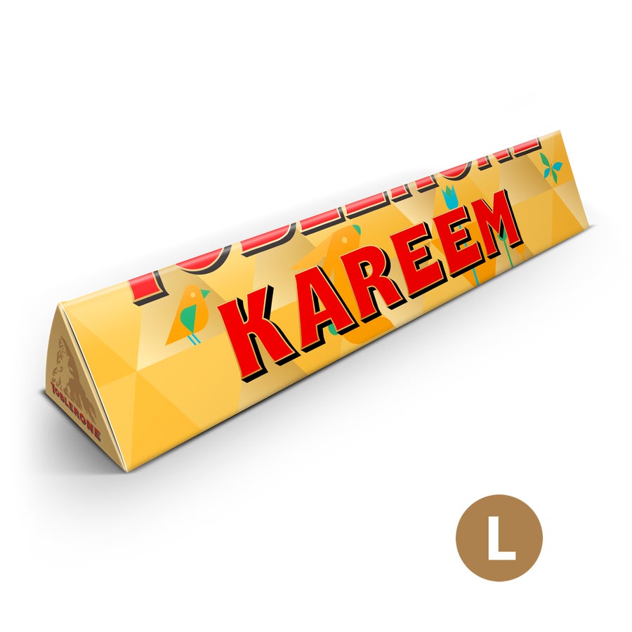 Toblerone chocoladereep - Pasen Toblerone chocoladereep - Pasen