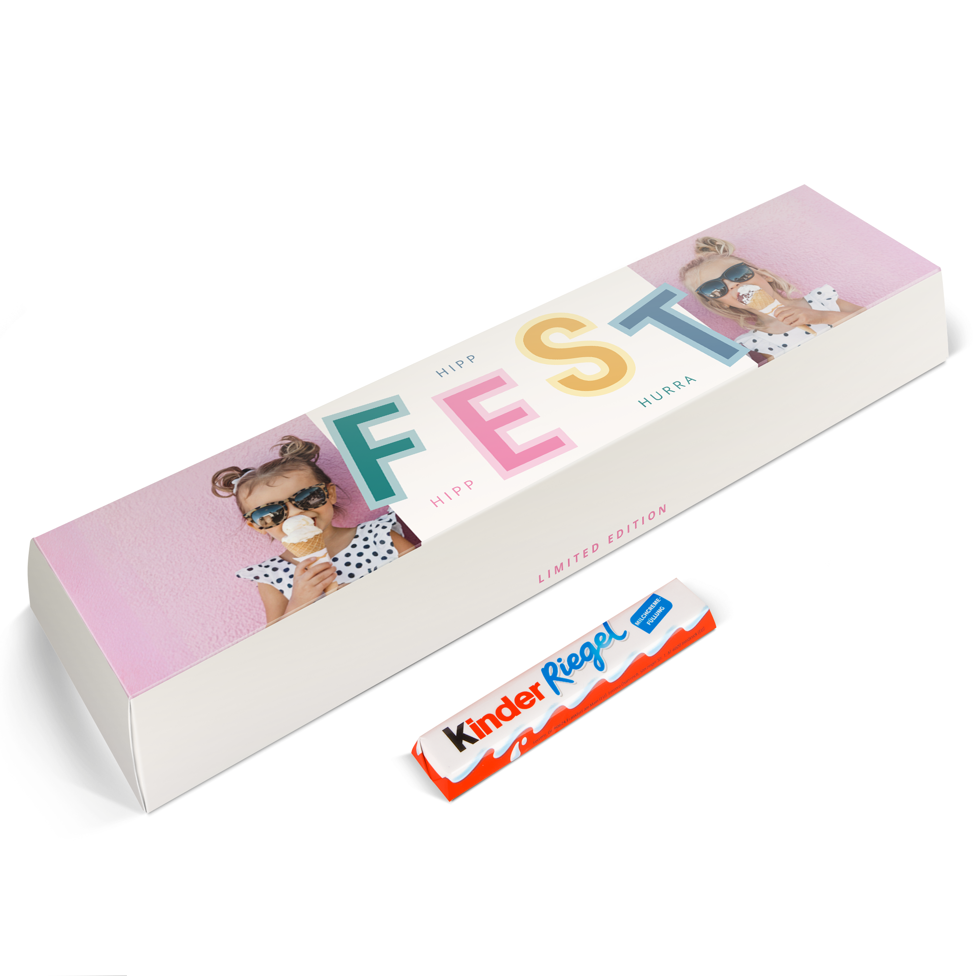 Personalisierte XXL-kinder Riegel