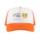 Casquette Trucker - Orange/Blanc 